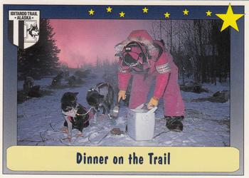 1992 MotorArt Iditarod Sled Dog Race #21 Dinner on the Trail Front